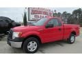 2011 Race Red Ford F150 XLT Regular Cab  photo #3