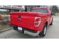2011 Race Red Ford F150 XLT Regular Cab  photo #8