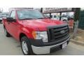 2011 Race Red Ford F150 XLT Regular Cab  photo #12