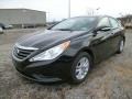 Phantom Black Metallic - Sonata GLS Photo No. 3