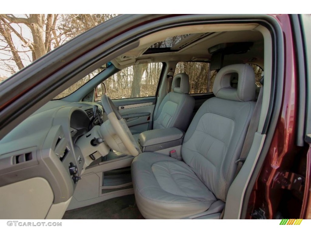 2002 Rendezvous CXL AWD - Medium Red / Dark Gray photo #13