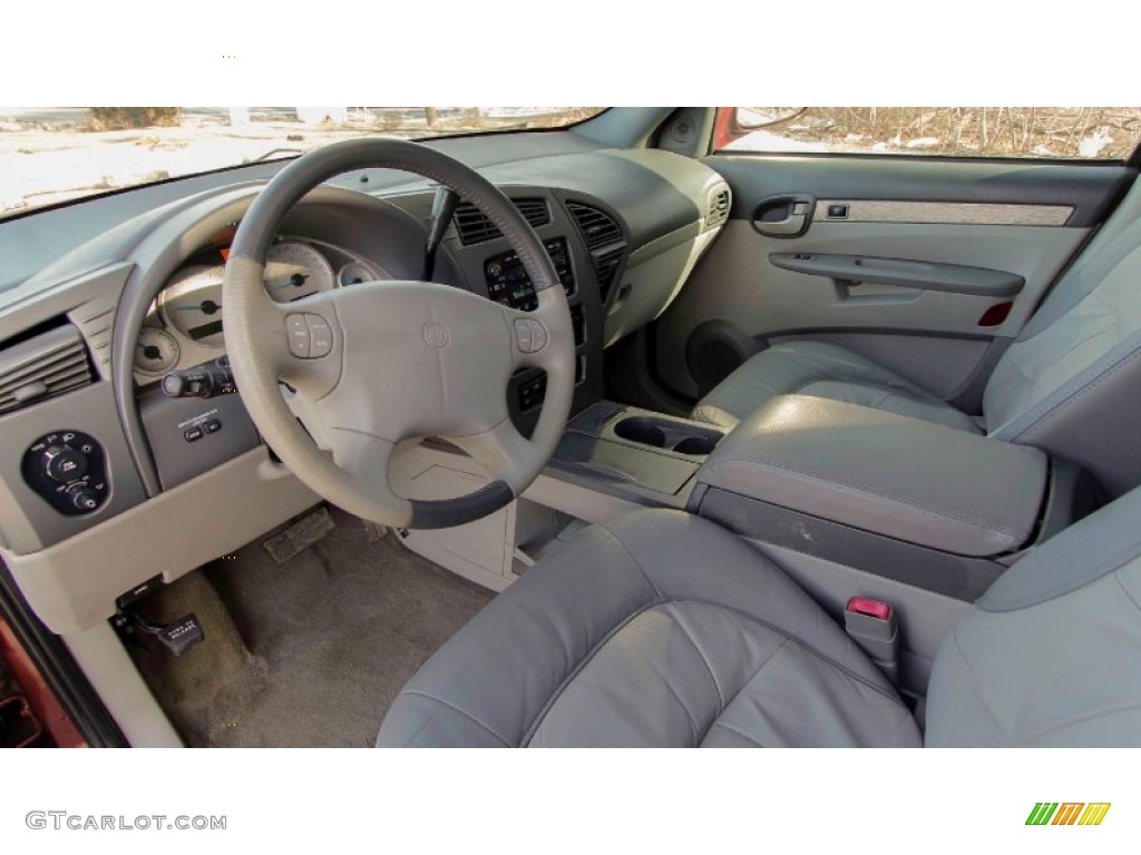 2002 Rendezvous CXL AWD - Medium Red / Dark Gray photo #14