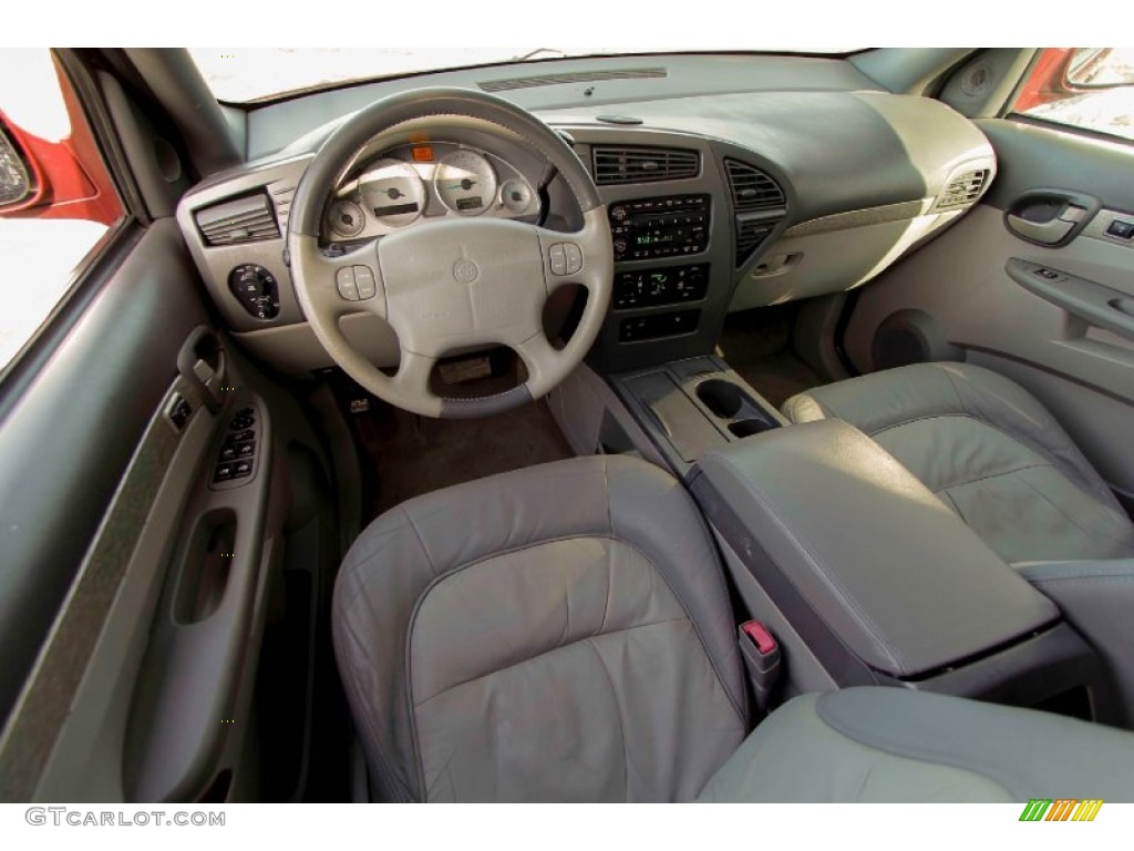 2002 Rendezvous CXL AWD - Medium Red / Dark Gray photo #15