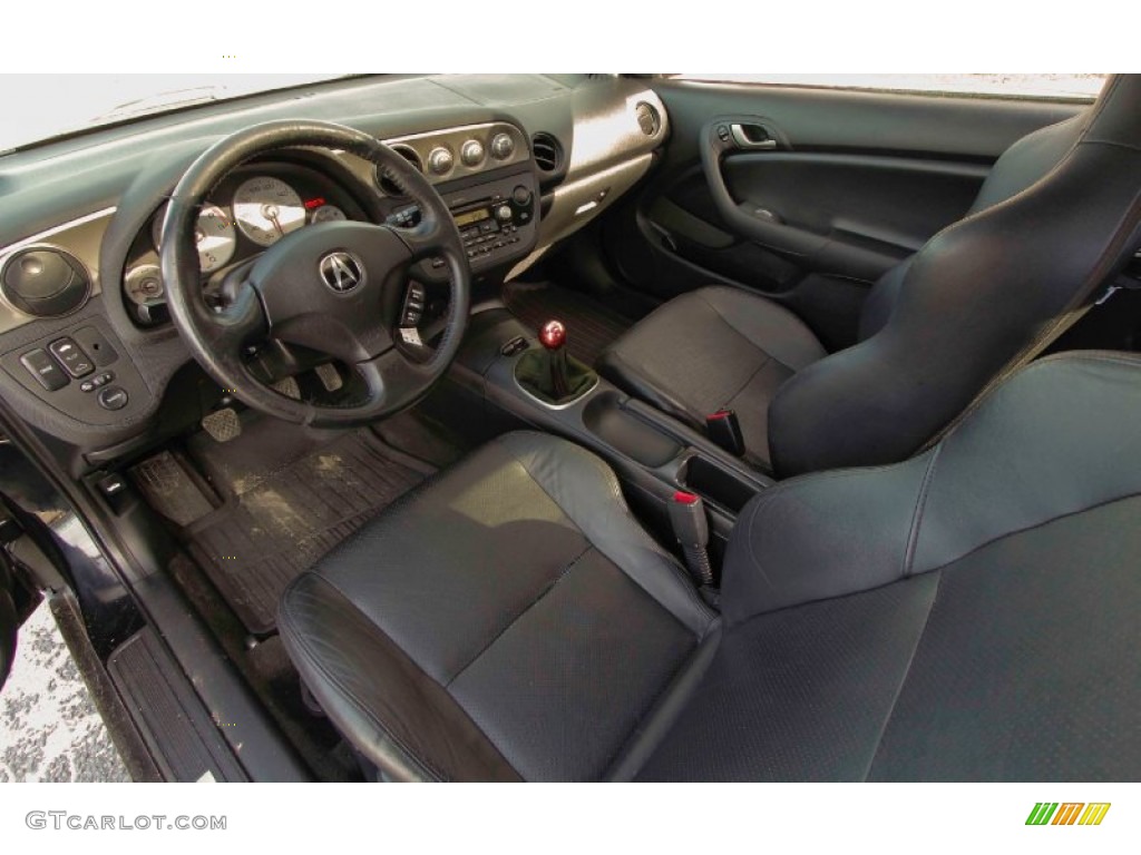 2004 RSX Type S Sports Coupe - Nighthawk Black Pearl / Ebony photo #14