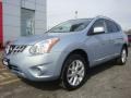 2011 Frosted Steel Metallic Nissan Rogue SV AWD #91047943