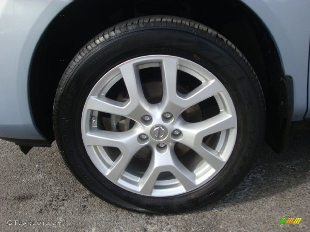 2011 Rogue SV AWD - Frosted Steel Metallic / Gray photo #10