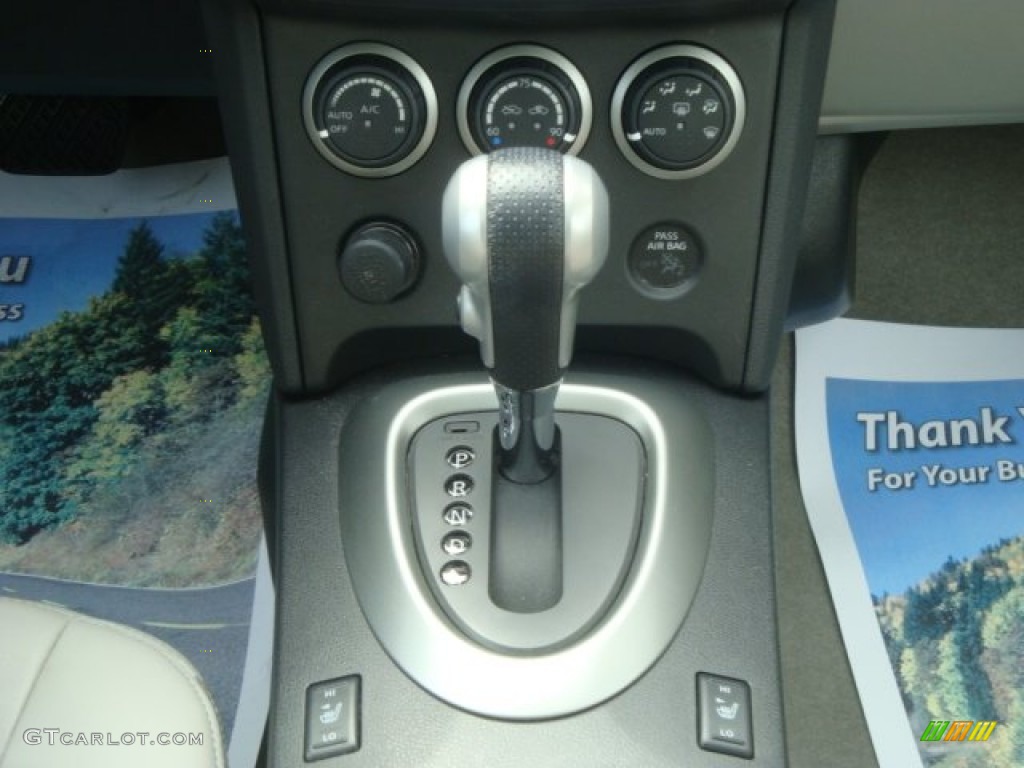 2011 Rogue SV AWD - Frosted Steel Metallic / Gray photo #26