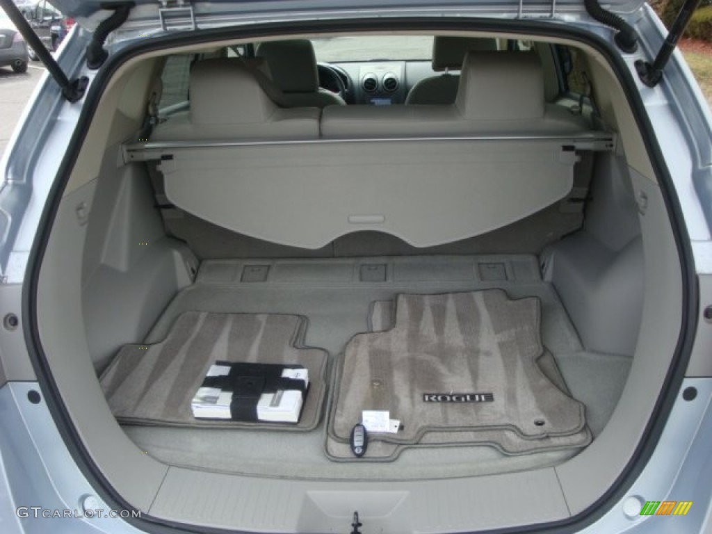 2011 Rogue SV AWD - Frosted Steel Metallic / Gray photo #27