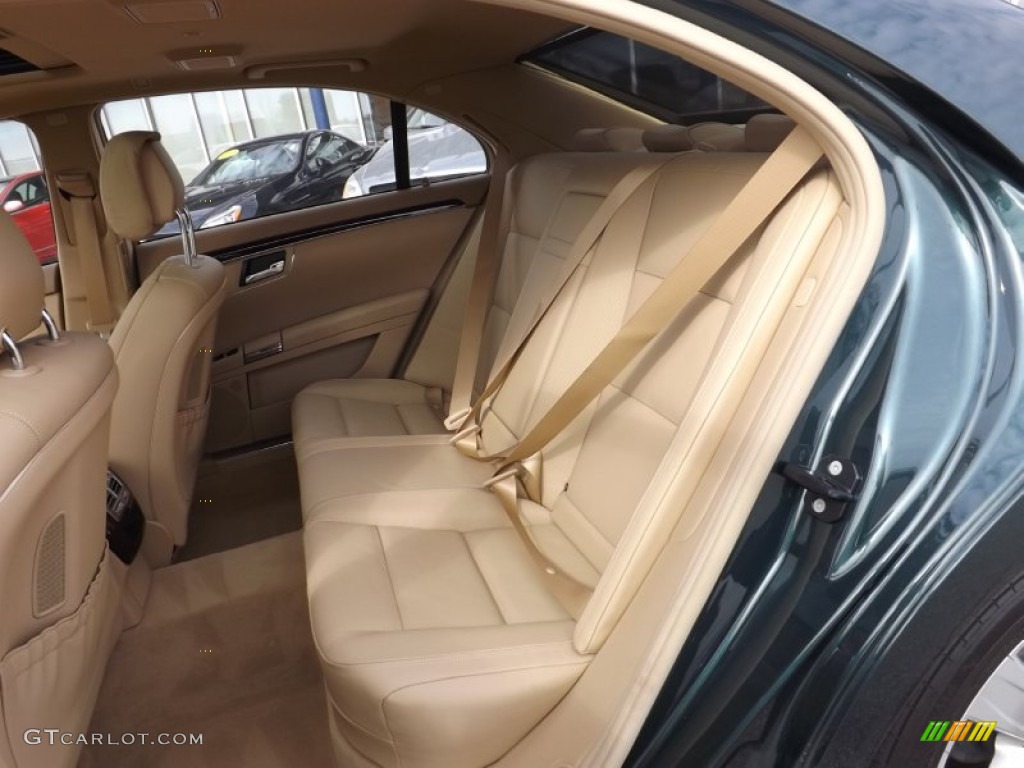 2012 S 550 4Matic Sedan - Jade Green Metallic / Cashmere/Savanna photo #6