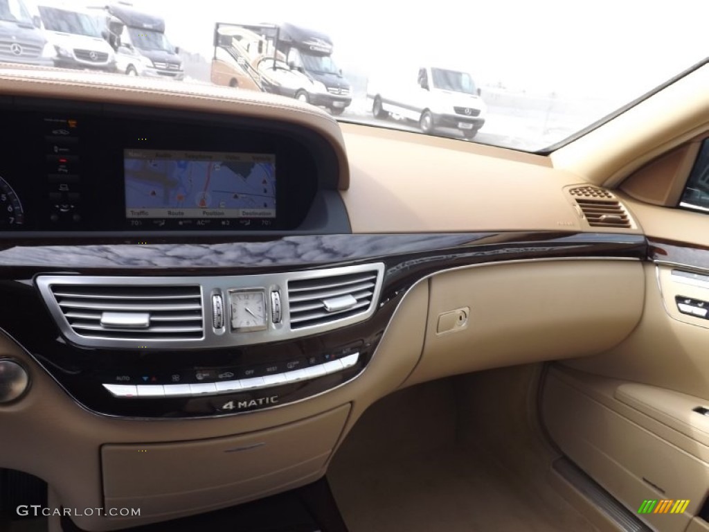 2012 S 550 4Matic Sedan - Jade Green Metallic / Cashmere/Savanna photo #9