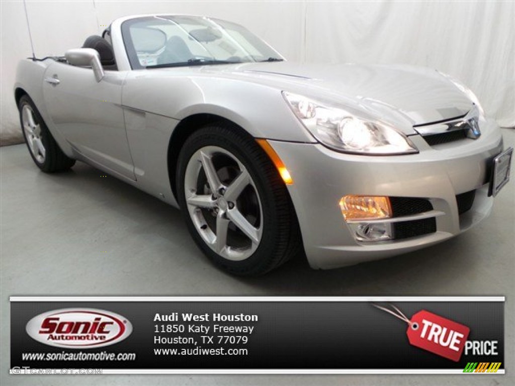 2007 Sky Roadster - Silver Pearl / Black photo #1