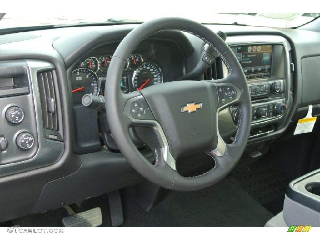 2014 Silverado 1500 LT Crew Cab 4x4 - Blue Granite Metallic / Jet Black/Dark Ash photo #21