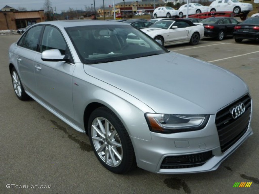 Ice Silver Metallic 2014 Audi A4 2.0T quattro Sedan Exterior Photo #91076156