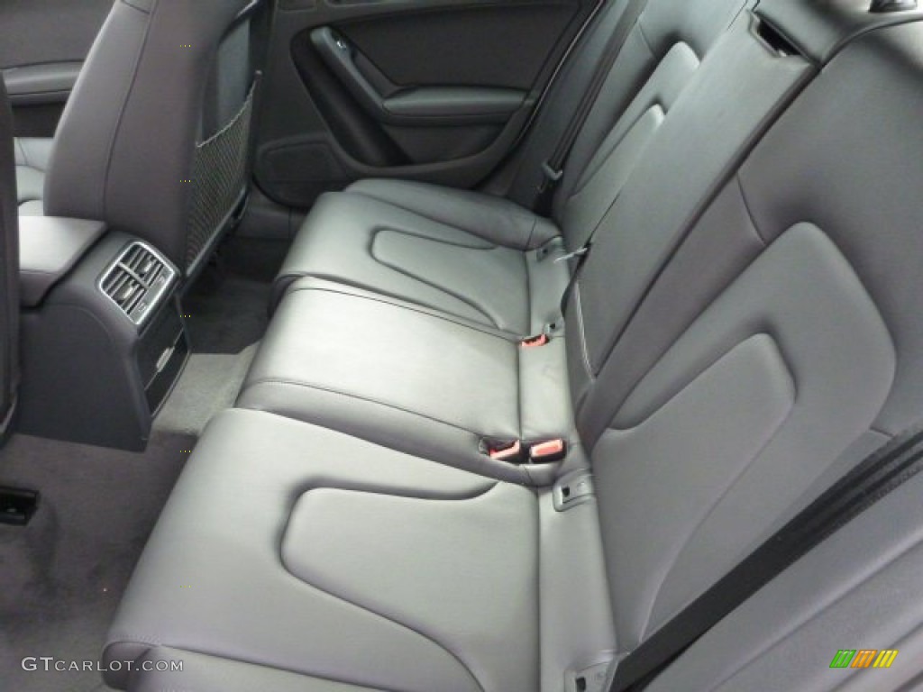 Black Interior 2014 Audi A4 2.0T quattro Sedan Photo #91076268