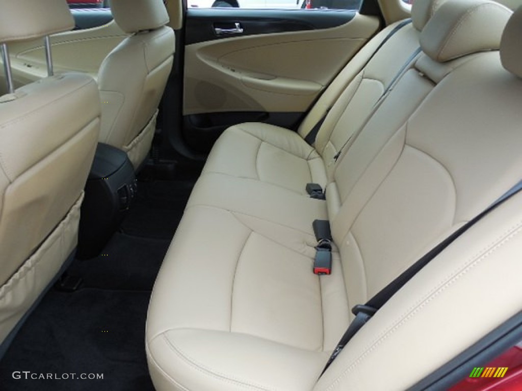 2011 Sonata Limited - Venetian Red / Camel photo #5