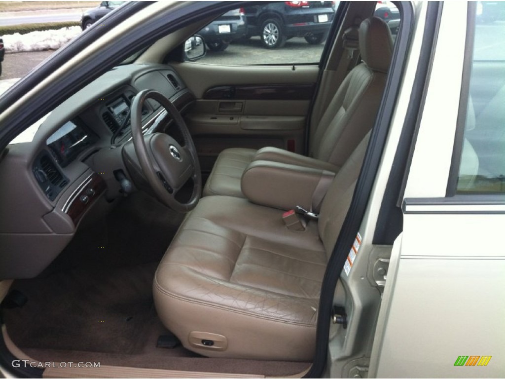 2003 Grand Marquis LS - Arizona Beige Metallic / Medium Parchment photo #23
