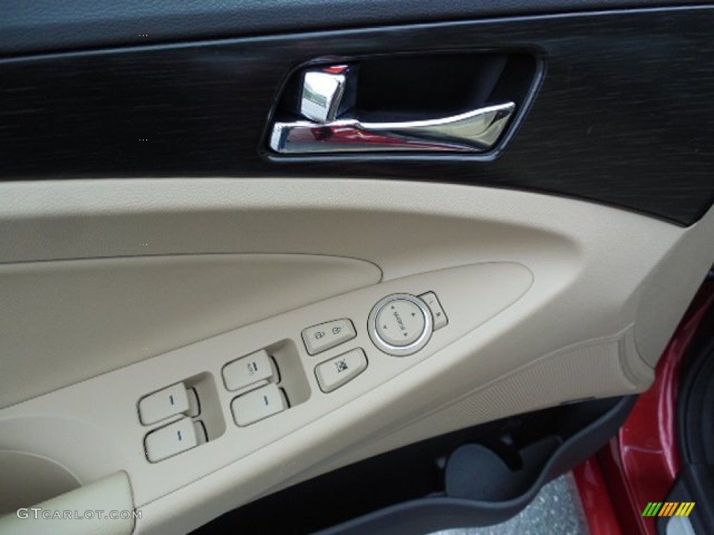 2011 Sonata Limited - Venetian Red / Camel photo #17