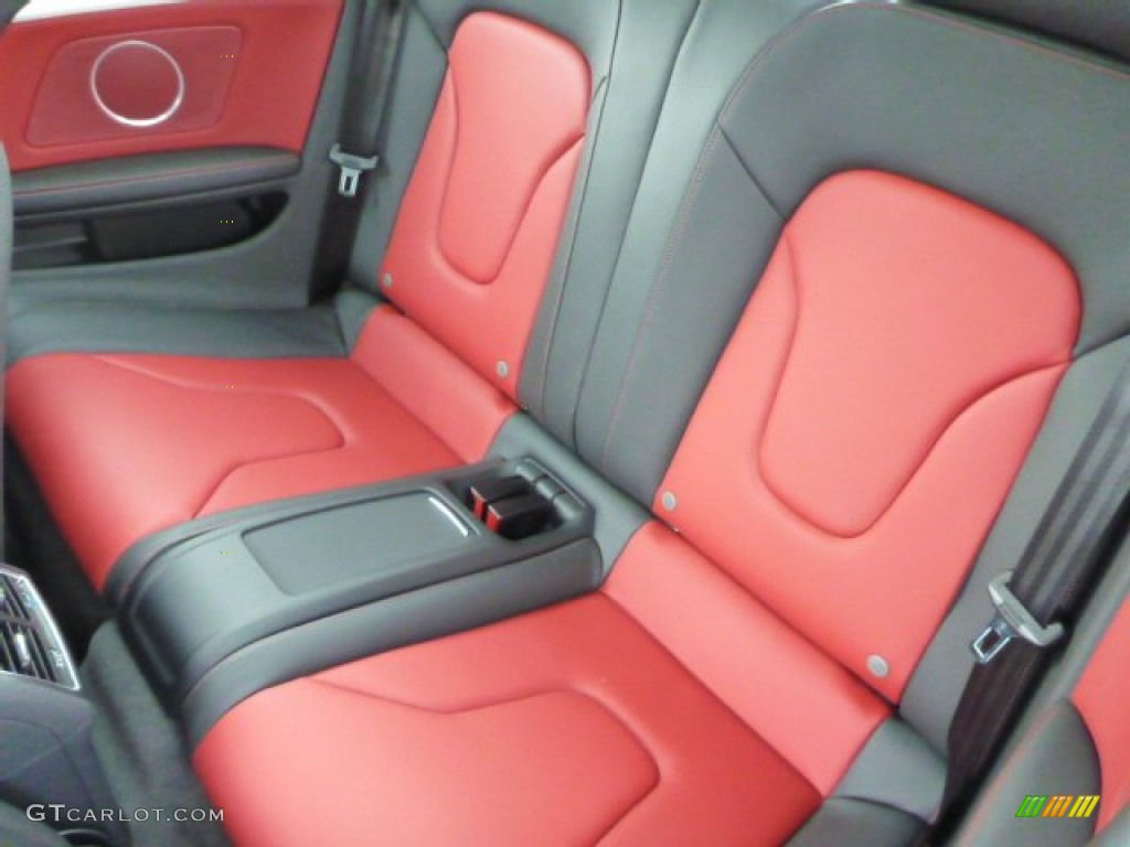 2014 Audi S5 3.0T Premium Plus quattro Cabriolet Rear Seat Photo #91077584