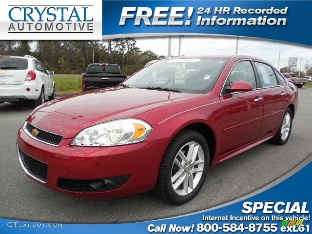 Crystal Red Tintcoat Chevrolet Impala Limited
