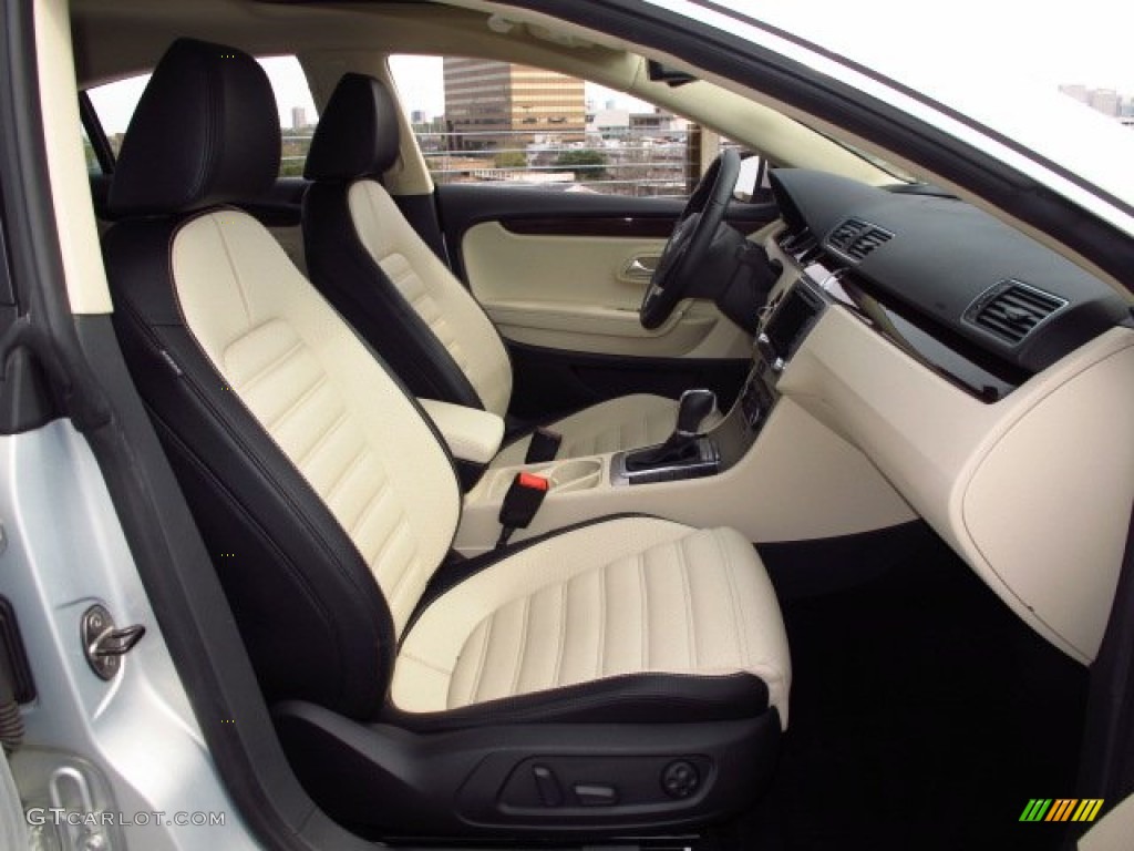 2012 CC Lux Plus - White Gold Metallic / Black/Cornsilk Beige photo #19