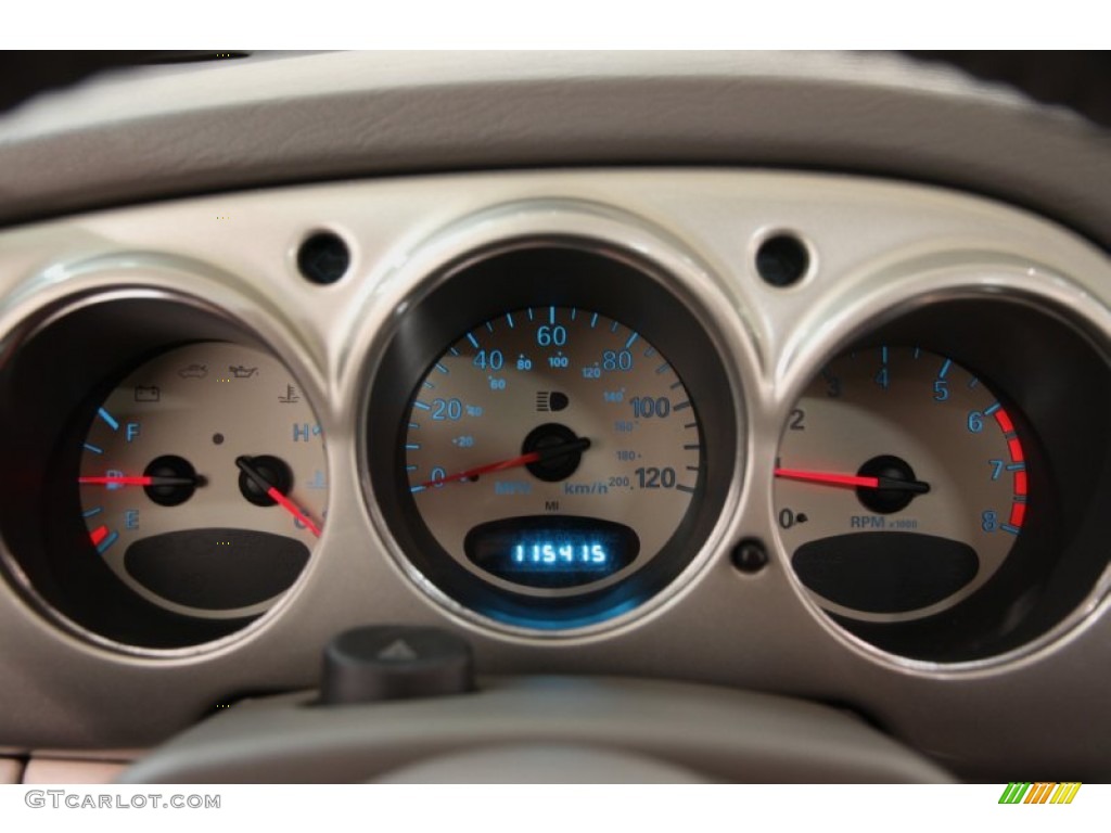 2002 PT Cruiser Limited - Light Almond Metallic / Taupe photo #7