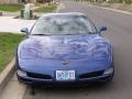 2002 Electron Blue Metallic Chevrolet Corvette Z06  photo #4