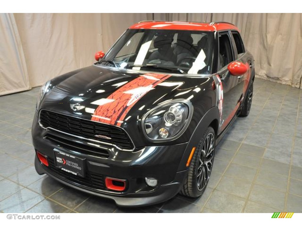 2013 Cooper John Cooper Works Countryman - Absolute Black / Carbon Black photo #1