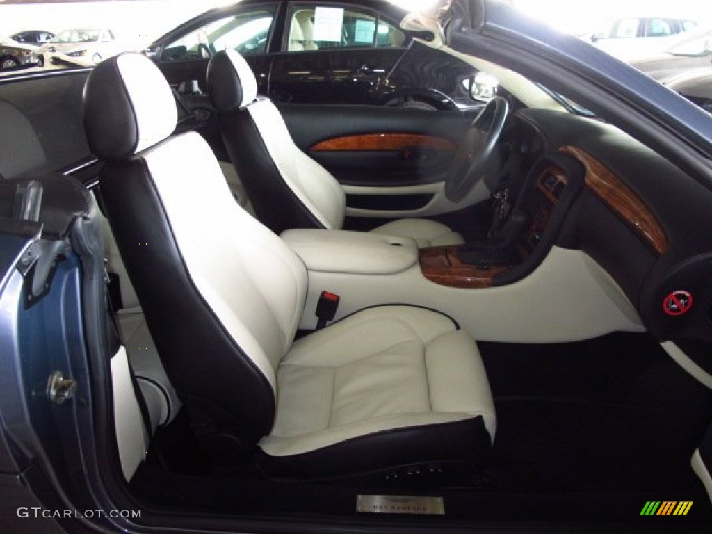 Cream Truffle Interior 2001 Aston Martin DB7 Vantage Volante Photo #91082648