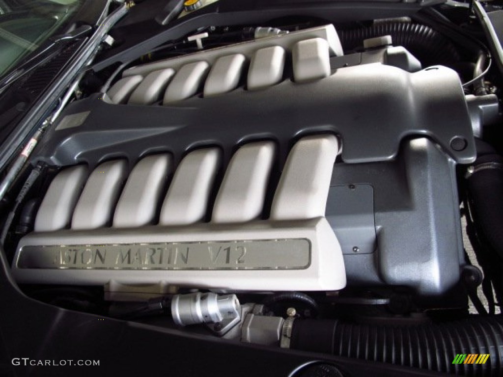2001 Aston Martin DB7 Vantage Volante 6.0 Liter DOHC 48-Valve V12 Engine Photo #91082881