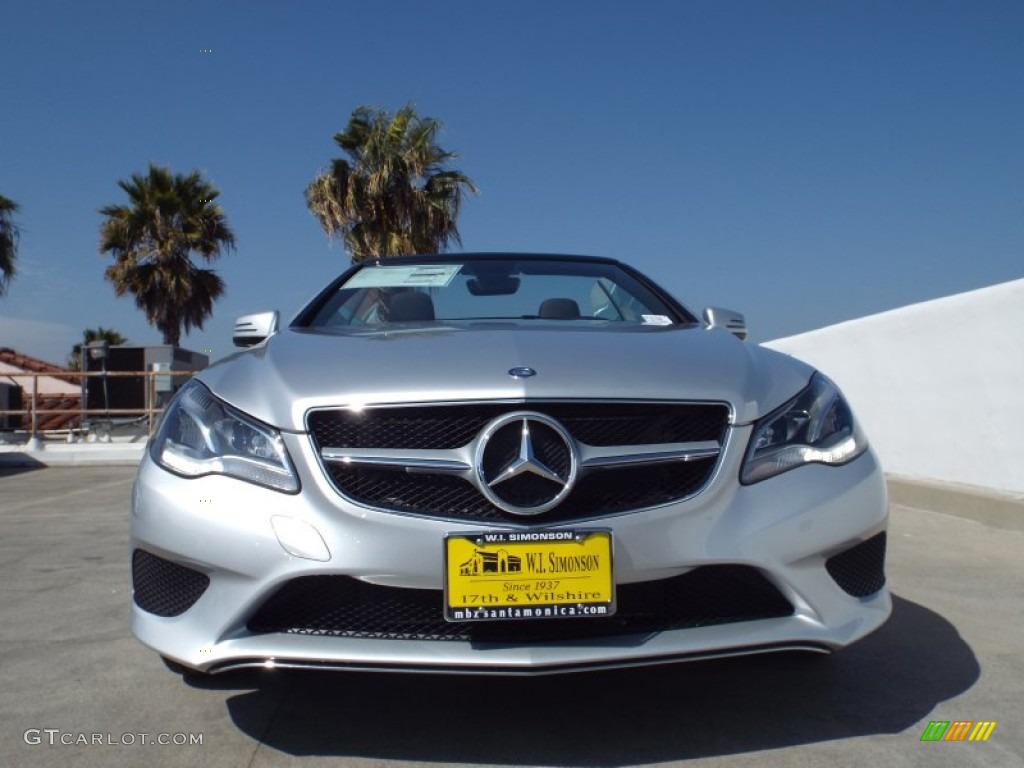 2014 E 350 Cabriolet - Iridium Silver Metallic / Black photo #2