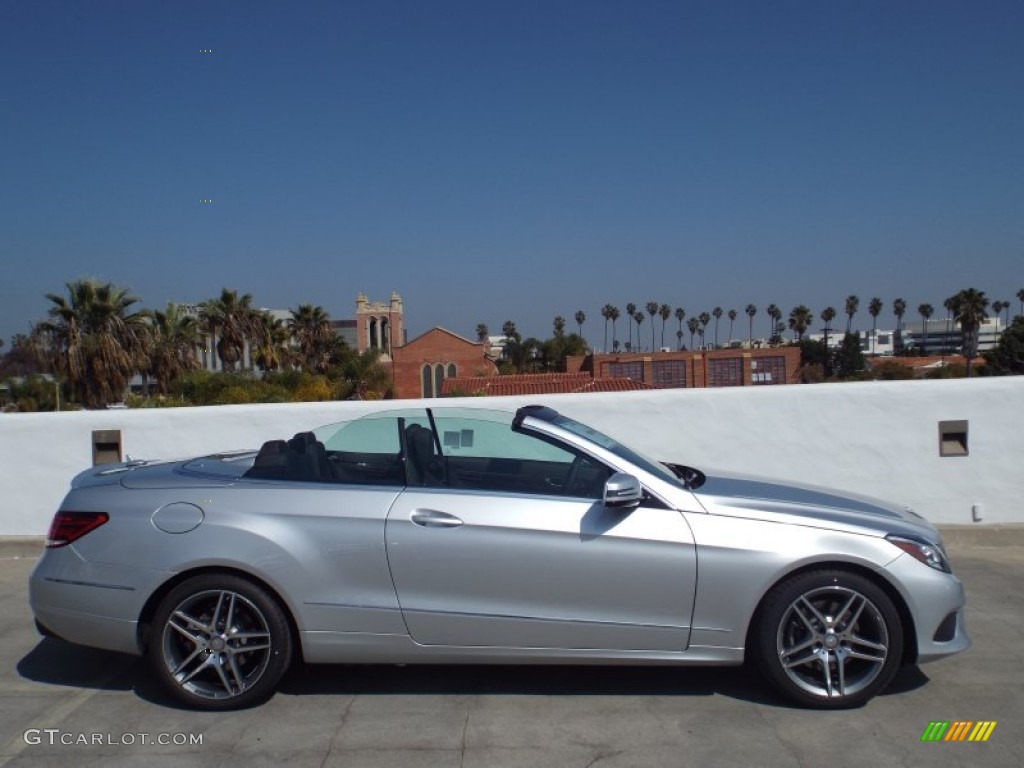 2014 E 350 Cabriolet - Iridium Silver Metallic / Black photo #3