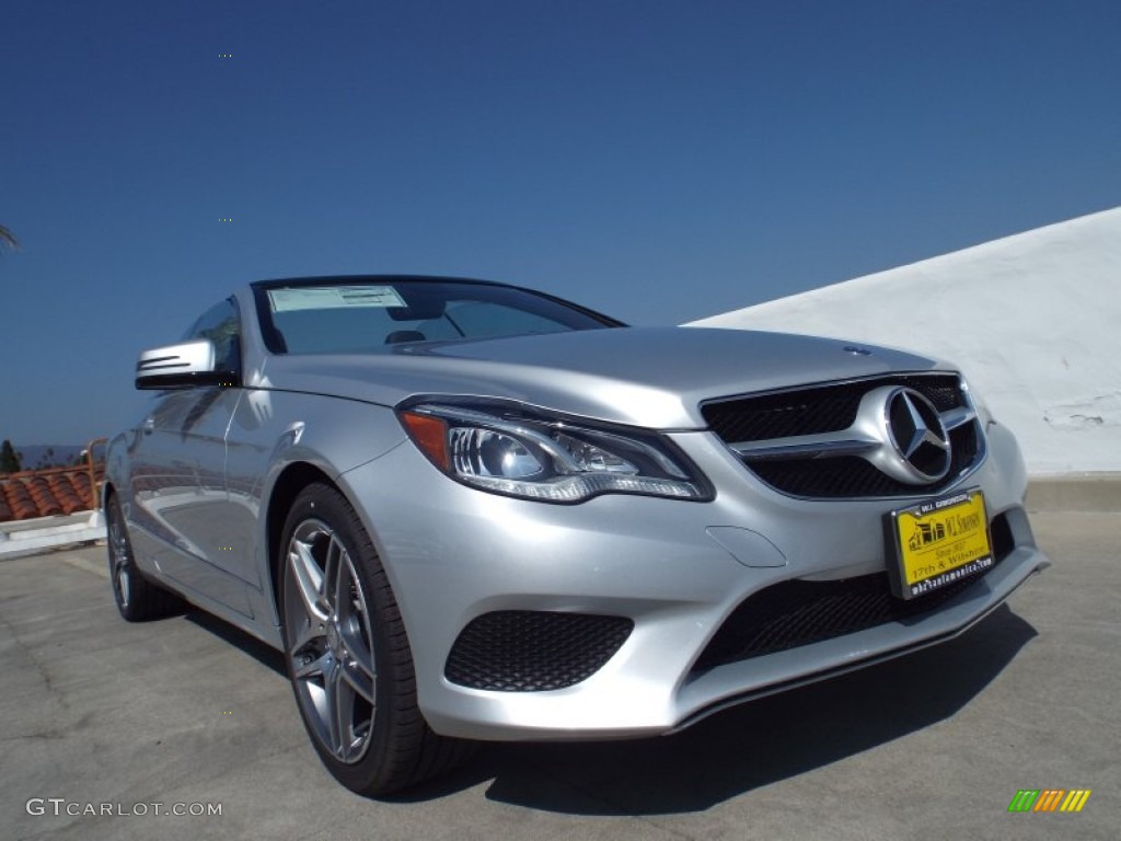 2014 E 350 Cabriolet - Iridium Silver Metallic / Black photo #11