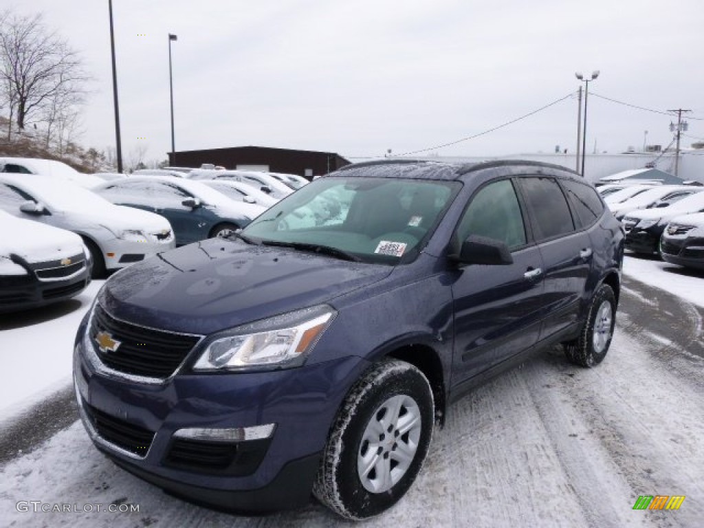 Atlantis Blue Metallic Chevrolet Traverse