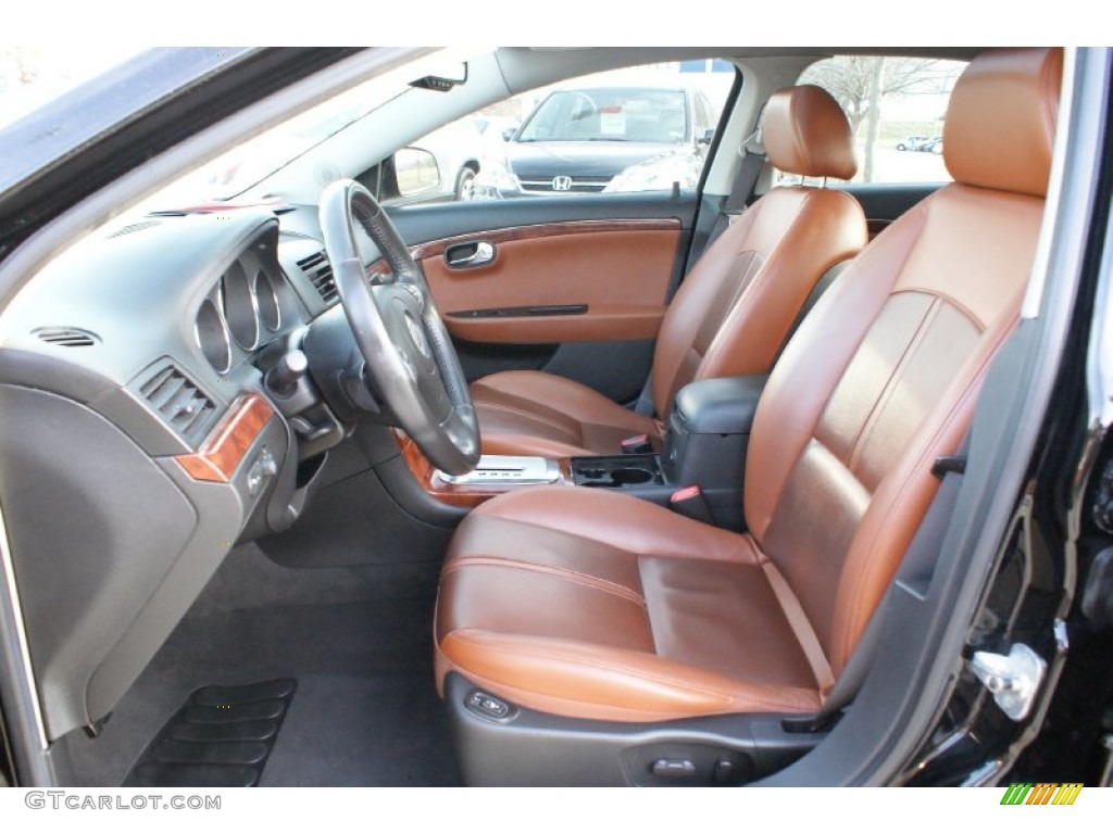 2007 Aura XR - Black Onyx / Morocco Brown photo #11