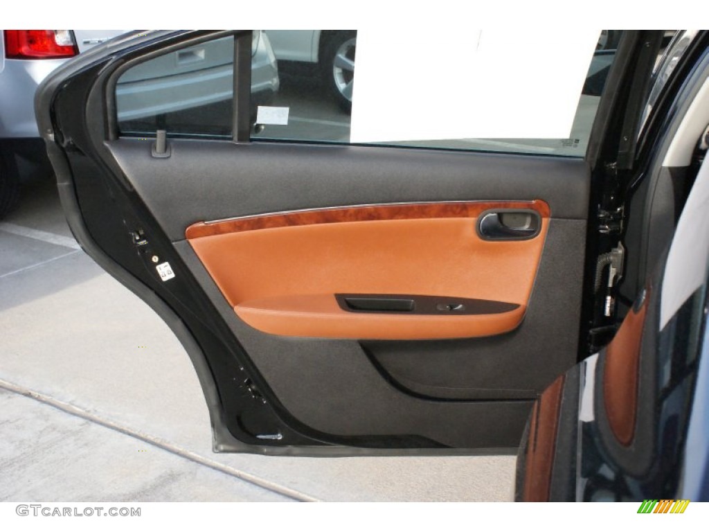 2007 Aura XR - Black Onyx / Morocco Brown photo #12
