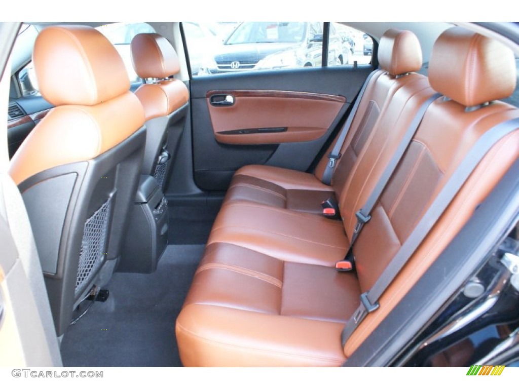 2007 Aura XR - Black Onyx / Morocco Brown photo #13