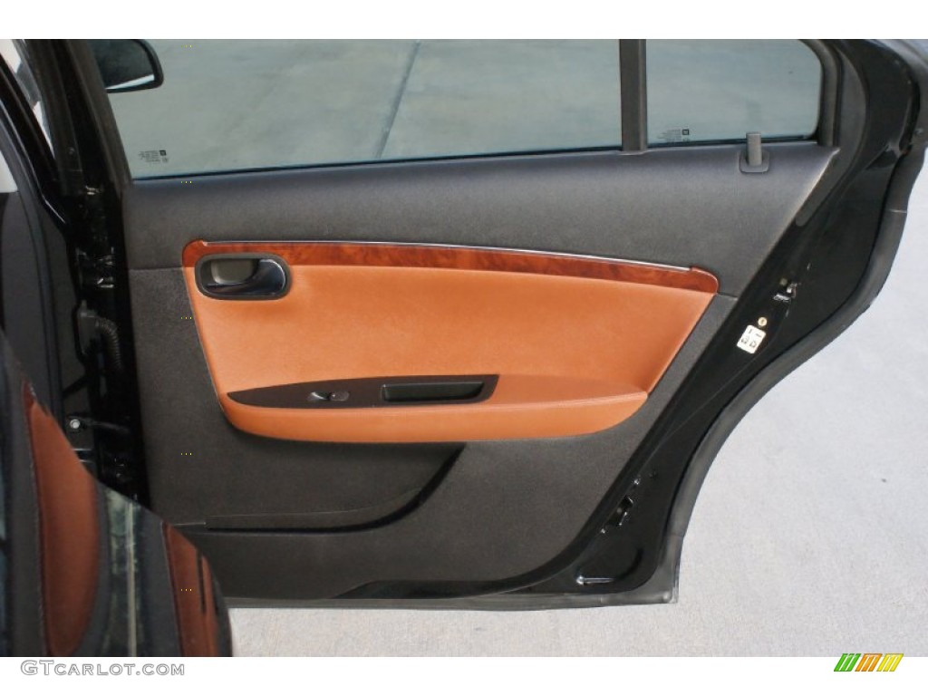 2007 Aura XR - Black Onyx / Morocco Brown photo #14
