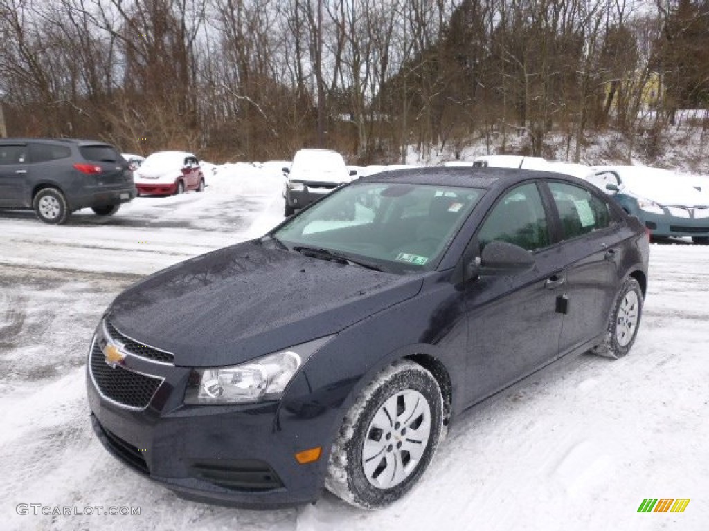 2014 Cruze LS - Blue Ray Metallic / Jet Black/Medium Titanium photo #1