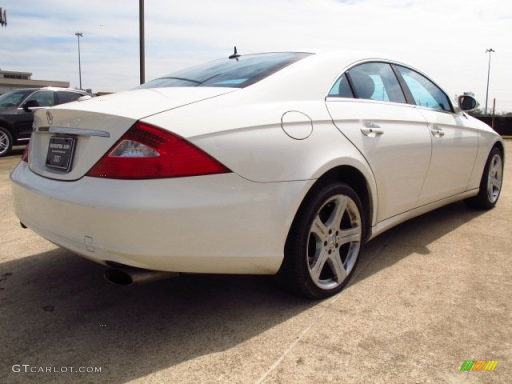 2006 CLS 500 - Alabaster White / Cashmere Beige photo #2