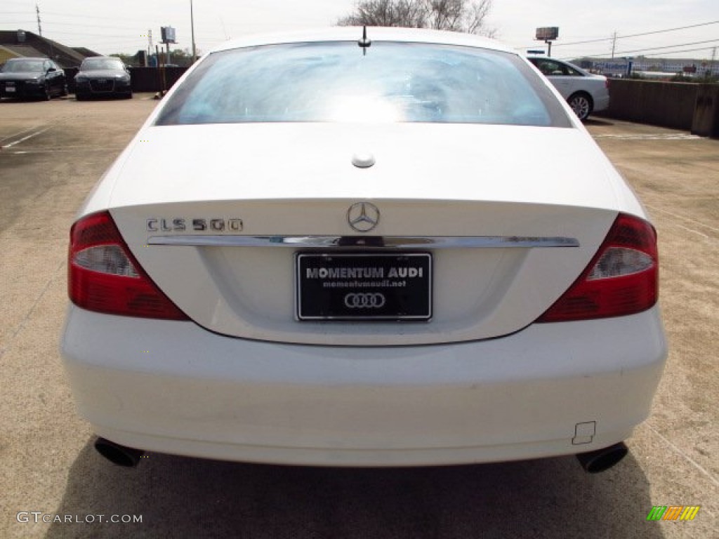 2006 CLS 500 - Alabaster White / Cashmere Beige photo #3