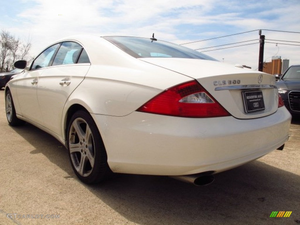 2006 CLS 500 - Alabaster White / Cashmere Beige photo #4