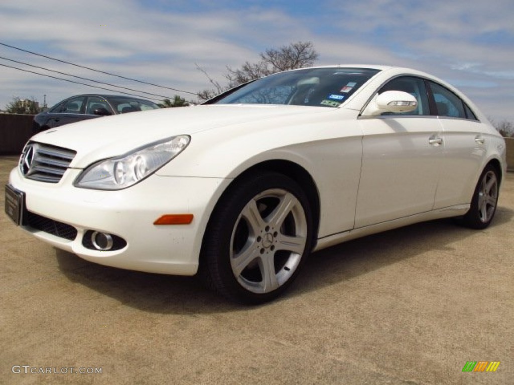 2006 CLS 500 - Alabaster White / Cashmere Beige photo #5