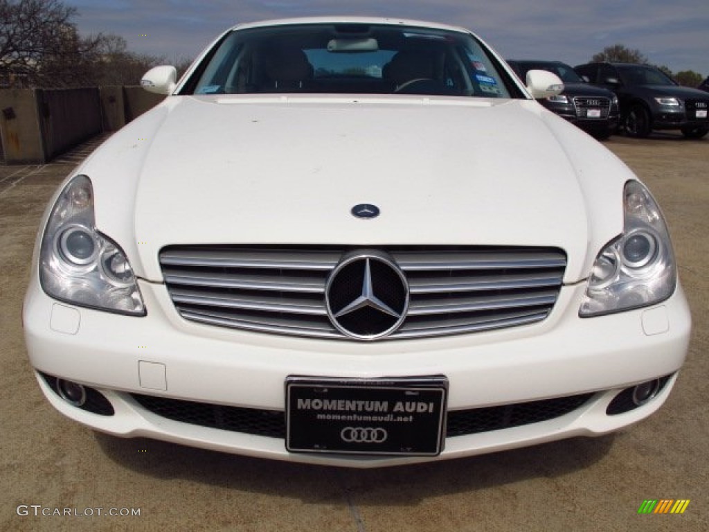 2006 CLS 500 - Alabaster White / Cashmere Beige photo #6