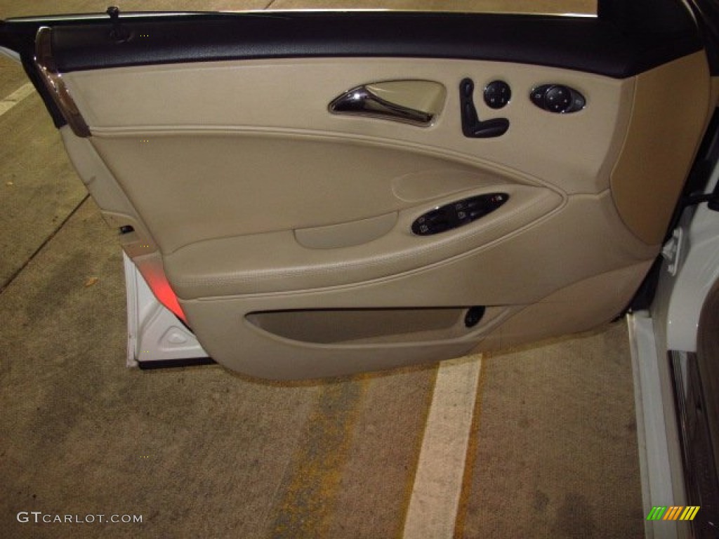 2006 CLS 500 - Alabaster White / Cashmere Beige photo #10
