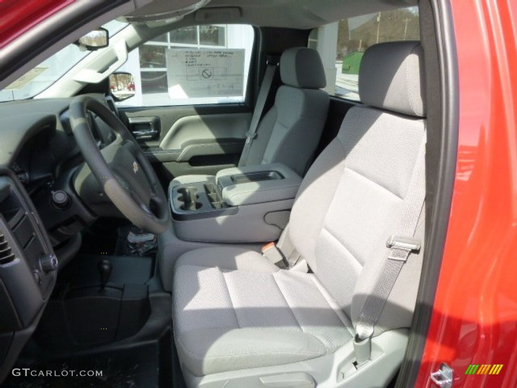 2014 Silverado 1500 WT Regular Cab 4x4 - Victory Red / Jet Black/Dark Ash photo #10
