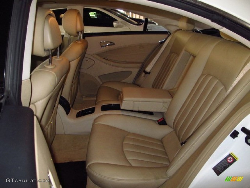 2006 CLS 500 - Alabaster White / Cashmere Beige photo #13