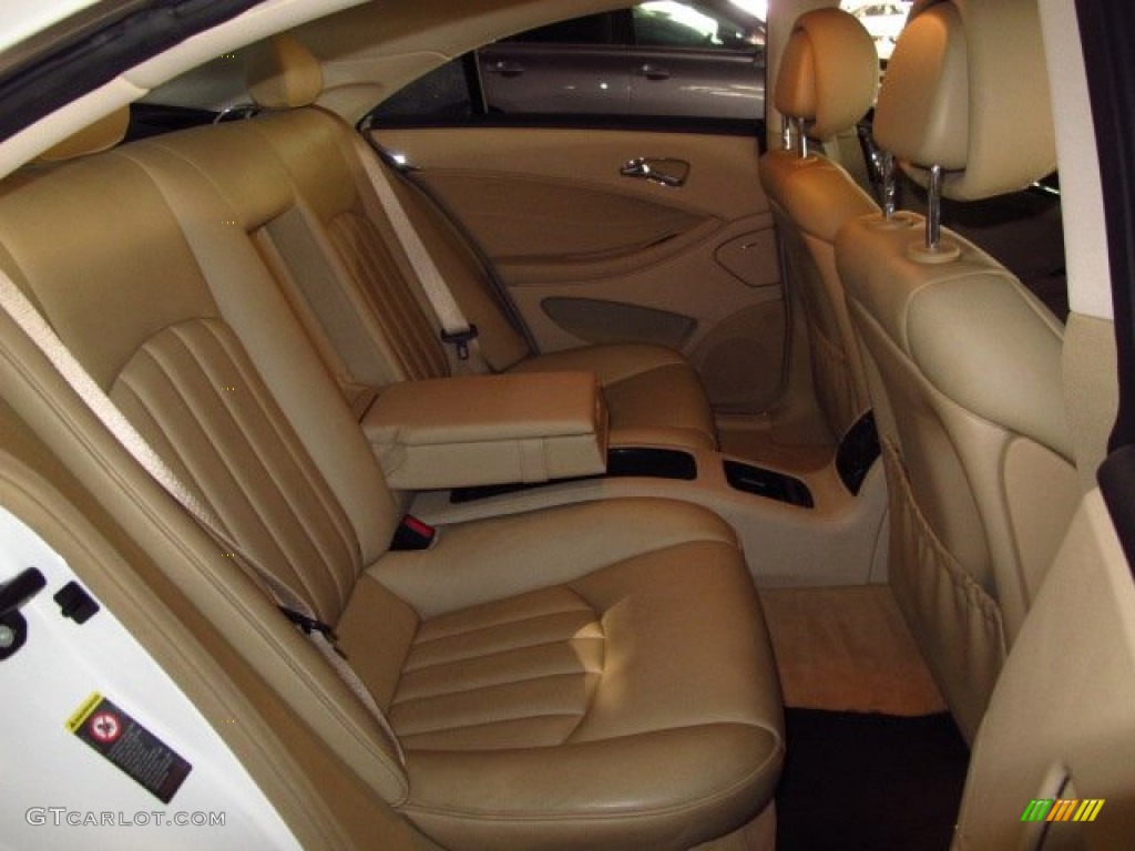 2006 CLS 500 - Alabaster White / Cashmere Beige photo #15