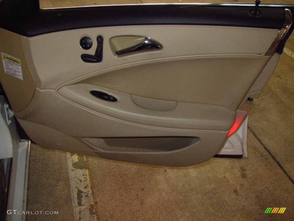 2006 CLS 500 - Alabaster White / Cashmere Beige photo #16