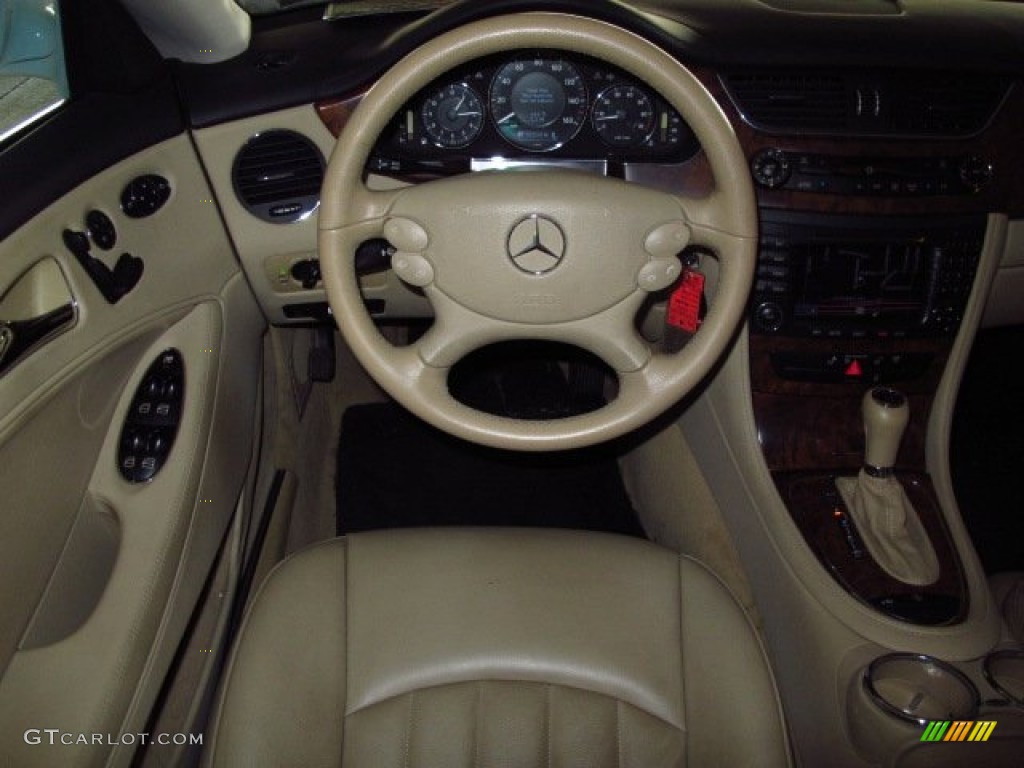 2006 CLS 500 - Alabaster White / Cashmere Beige photo #18