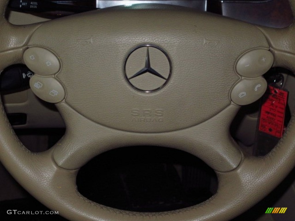 2006 CLS 500 - Alabaster White / Cashmere Beige photo #23